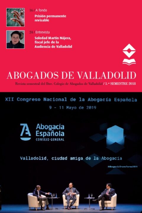 Revista Abogados de Valladolid (2018-1)