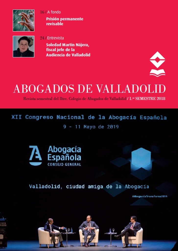 Revista Abogados de Valladolid (2018-1)