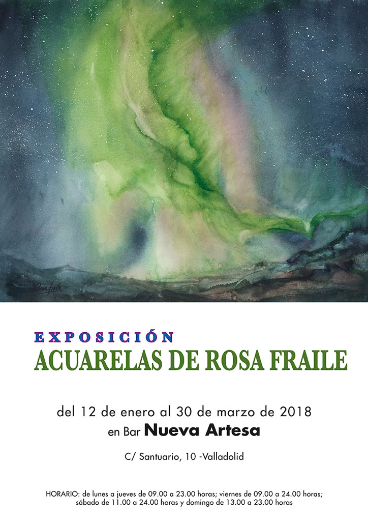 Acuarelas de Rosa Fraile