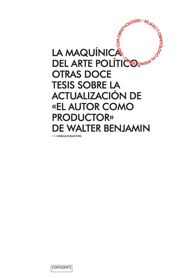 La maquinica del arte politico, de Gerald Raunig (ebook)