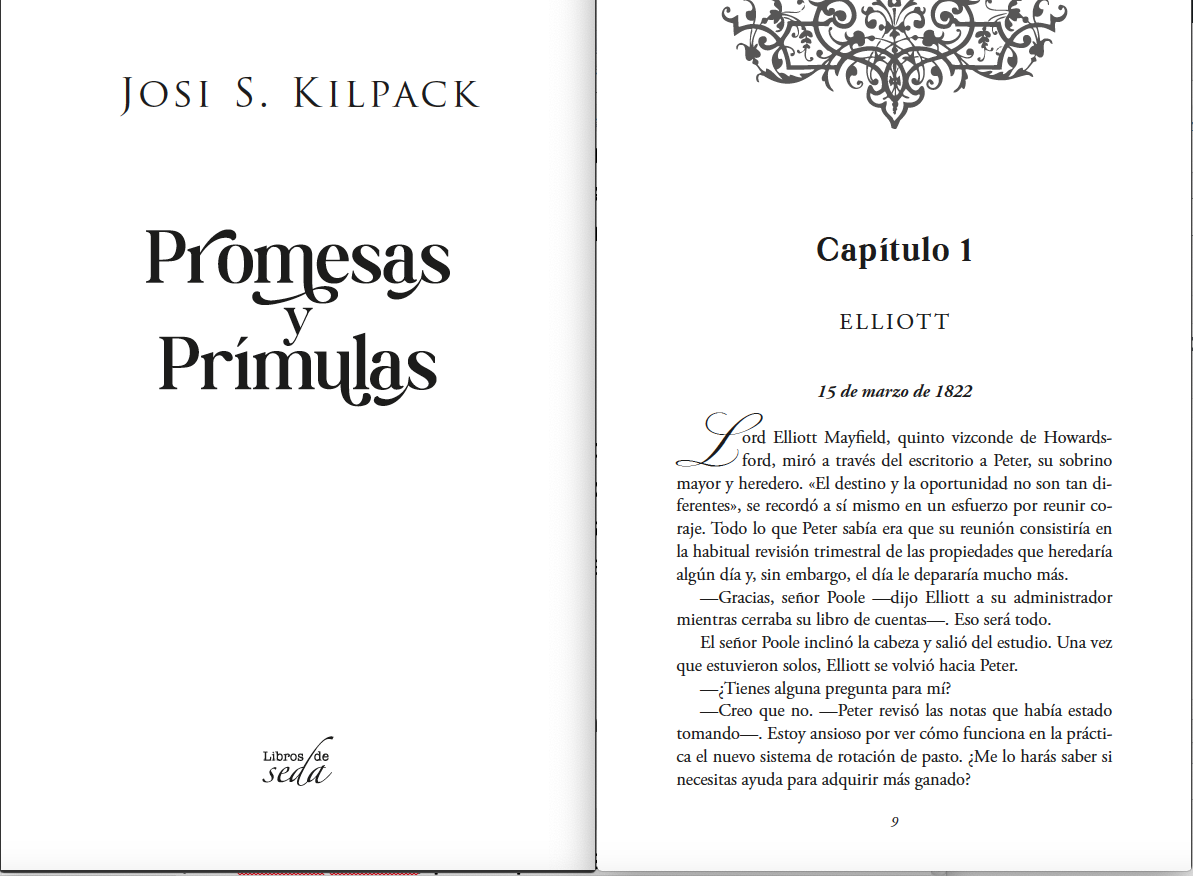 'Promesas y prímulas', reencuentro con Josi S. Kilpack